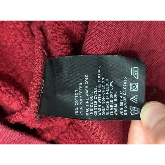 Nautica Mens Red Crewneck Pullover Sweatshirt Sz XL - Picture 6 of 8